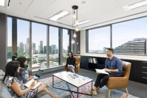 Concept commercial interiors Office Fitouts breakout space